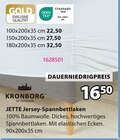 JETTE Jersey-Spannbettlaken im Angebot bei JYSK in Germering JETTE Jersey-Spannbettlaken Angebote von KRONBORG OF DENMARK bei JYSK Germering für 16,50 €