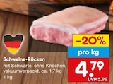 Schweine-Rücken  im aktuellen Netto Marken-Discount Prospekt für 4,79 €
