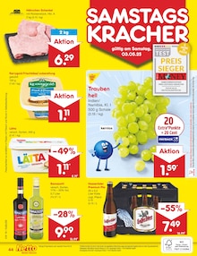 Weintrauben im Netto Marken-Discount Prospekt "Aktuelle Angebote" mit 44 Seiten (Stuttgart)