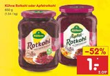 Kühne Rotkohl oder Apfelrotkohl Angebote von Kühne bei Netto Marken-Discount Salzgitter für 1,00 €