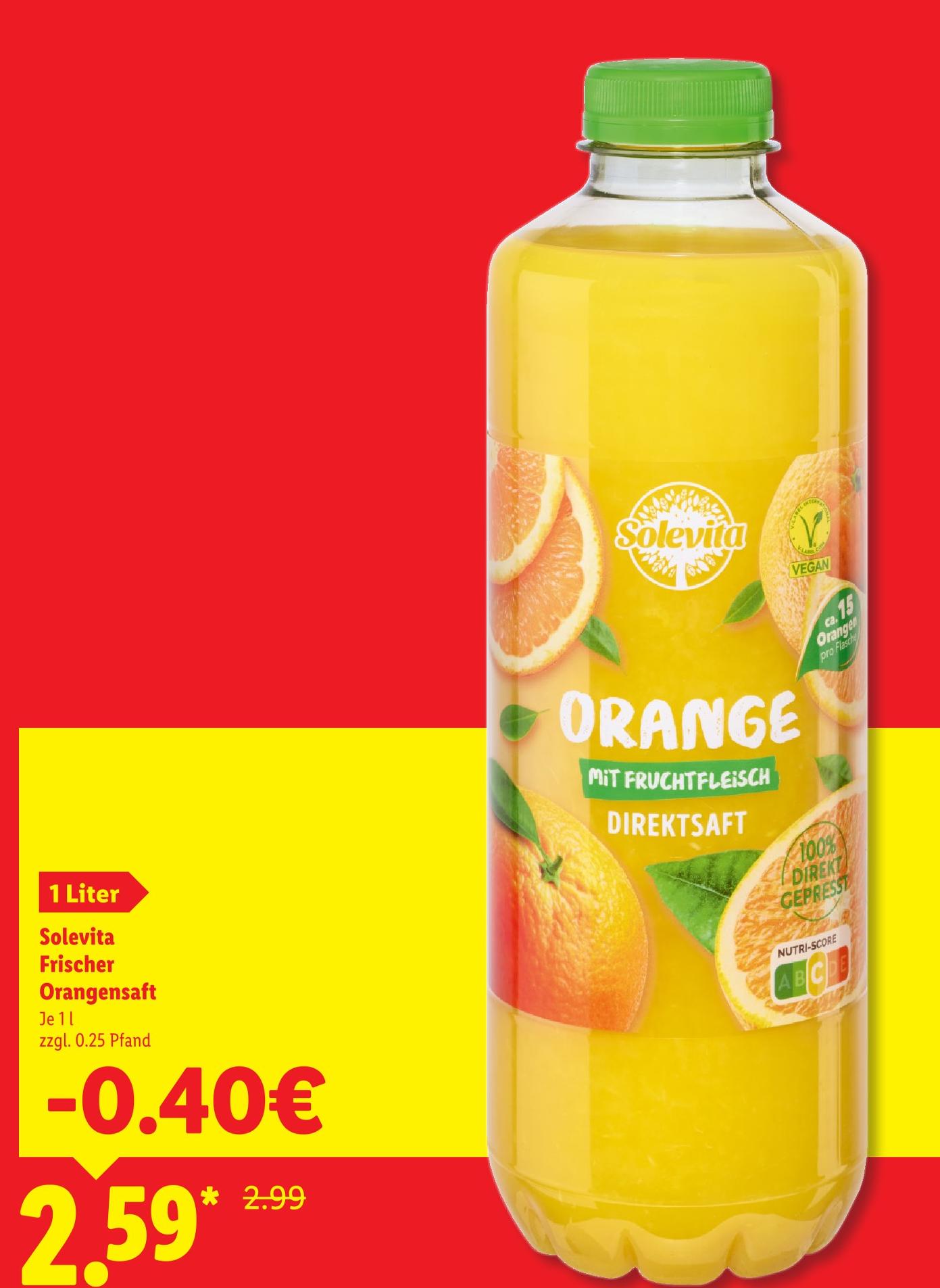Frischer Orangensaft