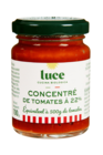 Concentré de tomates 22% - 100 g - LUCE - NaturéO à Versailles Concentré de tomates 22% - 100 g - LUCE en promo chez NaturéO Versailles à 1,49 €