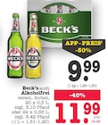 Aktuelle Becks Angebote bei E center in Mannheim Aktuelles Beck's Angebot bei E center in Mannheim ab 9,99 €