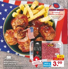 Rinder-Hackfleisch bei Netto Marken-Discount in Herford Rinder-Hackfleisch im Angebot bei Netto Marken-Discount Herford für 3,99 €