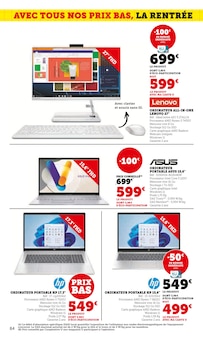 Promotion Écouteurs dans le prospectus Hyper U, valable du 12/08/2025 au 07/09/2025 Promo Écouteurs dans le catalogue Hyper U du moment à la page 84
