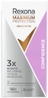 Maximum Protection Deocreme von Rexona für 5,49 € bei Rossmann im Angebot Maximum Protection Deocreme von Rexona im aktuellen Rossmann Prospekt