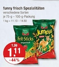 Frit Sticks ungarisch im V-Markt Prospekt Frit Sticks ungarisch von funny frisch im aktuellen V-Markt Prospekt für 1,11 €