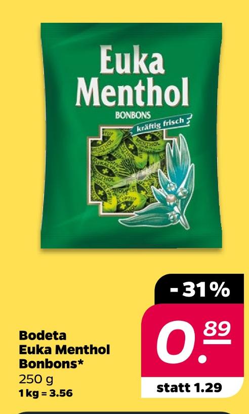 Euka Menthol Bonbons