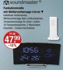 Funkuhrenradio mit Wettervorhersage im Angebot bei V-Markt in Memmingen Funkuhrenradio mit Wettervorhersage Angebote von soundmaster bei V-Markt Memmingen für 47,99 €