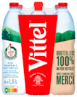 Eau Minérale Naturelle Vittel à Auchan Hypermarché dans Maubec