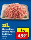 Metzgerfrisch Frisches Putenhackfleisch für 4,99 € bei Lidl im Angebot Metzgerfrisch Frisches Putenhackfleisch im aktuellen Lidl Prospekt
