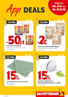 Aktueller Das Futterhaus Vaihingen (Enz) Prospekt Das Futterhaus Prospekt Vaihingen (Enz) "APP DEALS" mit 5 Seiten