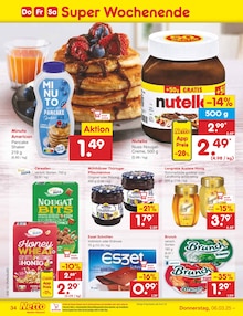 Nutella im Netto Marken-Discount Prospekt "Aktuelle Angebote" mit 62 Seiten (Weiden (Oberpfalz))