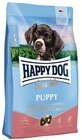 Sensible Puppy Lachs + Kartoffel im Angebot bei Kiebitzmarkt in Bocholt Sensible Puppy Lachs + Kartoffel Angebote von Happy Dog bei Kiebitzmarkt Bocholt für 6,99 €