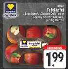 Aktuelle Äpfel Angebote bei EDEKA in Koblenz Aktuelles Tafeläpfel "Braeburn", "Golden Deli" oder "Granny Smith" Angebot bei EDEKA in Koblenz ab 1,99 €
