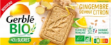 Gerblé Bio sablés saveur citron gingembre - Gerblé Bio en promo à 0,69 € chez Lidl Gerblé Bio sablés saveur citron gingembre - Gerblé Bio dans le catalogue Lidl