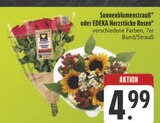 Sonnenblumenstrauß oder EDEKA Herzstücke Rosen im Angebot bei E center in Coburg Sonnenblumenstrauß oder EDEKA Herzstücke Rosen Angebote bei E center Coburg für 4,99 €