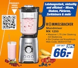 Standmixer MX 1250 Angebote von Rommelsbacher bei expert Dreieich für 66,00 €