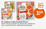 la Mia Grande Pizza Angebote von Dr. Oetker bei tegut Bensheim für 3,59 €