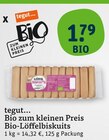 Bio-Löffelbiskuits von tegut... im aktuellen tegut Prospekt für 1,79 €