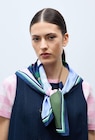 Foulard imprimé matière recyclée à 11,99 € dans le catalogue Monoprix Margaret
