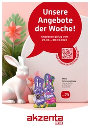 Akzenta Prospekt für Mülheim (Ruhr): "Unsere Angebote der Woche!", 8 Seiten, 25.03.2024 - 30.03.2024