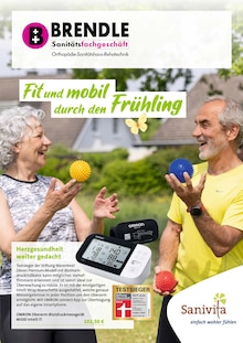Aktueller Sanitätsfachgeschäft Brendle Prospekt "Fit und mobil durch den Frühling" Seite 1 von 6 Seiten für Schwäbisch Gmünd