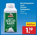 Feinster Schlagrahm im Angebot bei Netto Marken-Discount in Hoyerswerda Feinster Schlagrahm Angebote von Berchtesgadener Land bei Netto Marken-Discount Hoyerswerda für 1,19 €