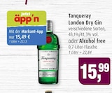 Aktuelle Gin Angebote bei Markant in Lübeck Aktuelles London Dry Gin Angebot bei Markant in Lübeck ab 15,49 €