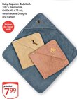 Aktuelles Baby-Kapuzen-Badetuch Angebot bei GLOBUS in Erlangen ab 7,99 €