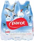Eau minérale naturelle gazeuse - PAROT - Intermarché à Dijon Eau minérale naturelle gazeuse - PAROT en promo chez Intermarché Dijon à 2,00 €