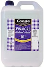 Vinaigre d'alcool cristal 10° - CONDÉ en promo chez Intermarché Hyper Vinaigre d'alcool cristal 10° - CONDÉ dans le catalogue Intermarché Hyper