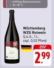 Württemberg Rotwein Angebote von WZG bei EDEKA Pforzheim für 2,99 €