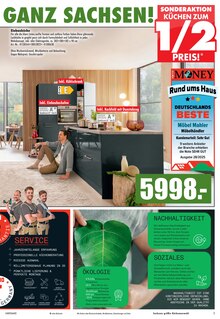 Küche im Möbel Mahler Siebenlehn Prospekt "KÜCHEN KAUFT MAN BEI MÖBEL MAHLER" mit 16 Seiten (Chemnitz)