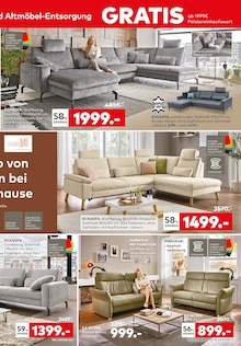 Sofa im aktuellen porta Möbel Prospekt (Osnabrück) Sofa im porta Möbel Prospekt "Aktuelle Angebote" mit 12 Seiten (Osnabrück)