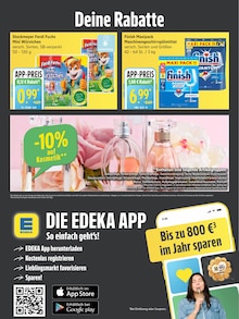 Waschmittel im EDEKA Prospekt "Top Angebote" mit 7 Seiten (Hamburg)