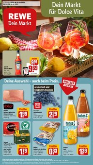 Aktueller REWE Prospekt "Dein Markt" Seite 1 von 28 Seiten für Leutenbach