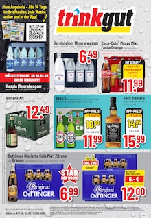 Bier im Trinkgut Prospekt "Aktuelle Angebote" mit 8 Seiten (Wiesbaden)