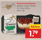Italienisches Dessert Angebote bei Netto Marken-Discount Salzgitter für 1,79 €