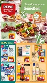 REWE Prospekt Dein Markt mit 32 Seiten