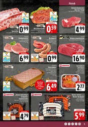 Wurst im EDEKA Prospekt in Rheine Aktueller EDEKA Prospekt mit Wurst, "Aktuelle Angebote", Seite 9