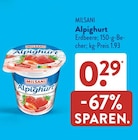 Alpighurt Erdbeere bei ALDI SÜD im Karben Prospekt für 0,29 €