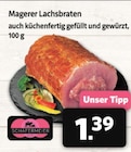 Markant Nordwest Lippstadt - Magerer Lachsbraten Angebot im Prospekt Magerer Lachsbraten bei Markant Nordwest im Lippstadt Prospekt für 1,39 €