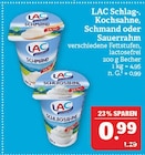 Schlag-, Kochsahne, Schmand oder Sauerrahm Angebote von LAC bei Marktkauf Plauen für 0,99 €