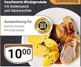 Aktuelles Geschmorte Wirsingroulade Angebot bei GLOBUS in Koblenz ab 10,00 €