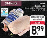 Frische deutsche Ente Angebote bei E center Plauen für 8,99 €