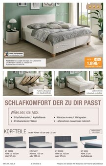 Bett im aktuellen Opti-Wohnwelt Prospekt (Bremerhaven) Bett im Opti-Wohnwelt Prospekt "Polster & Boxspring Aktionstage" mit 32 Seiten (Bremerhaven)