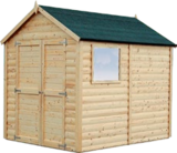 Block im Hornbach Prospekt Holz-Blockhaus von Konsta im aktuellen Hornbach Prospekt für 499,00 €