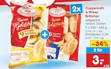 Aktuelles Unsere Goldstücke Weizen Brötchen Angebot bei Netto Marken-Discount in Mönchengladbach ab 3,00 €