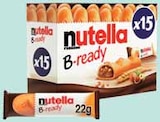 B-ready Gaufrettes Fourrées - NUTELLA en promo chez Intermarché Mérignac à 1,99 €